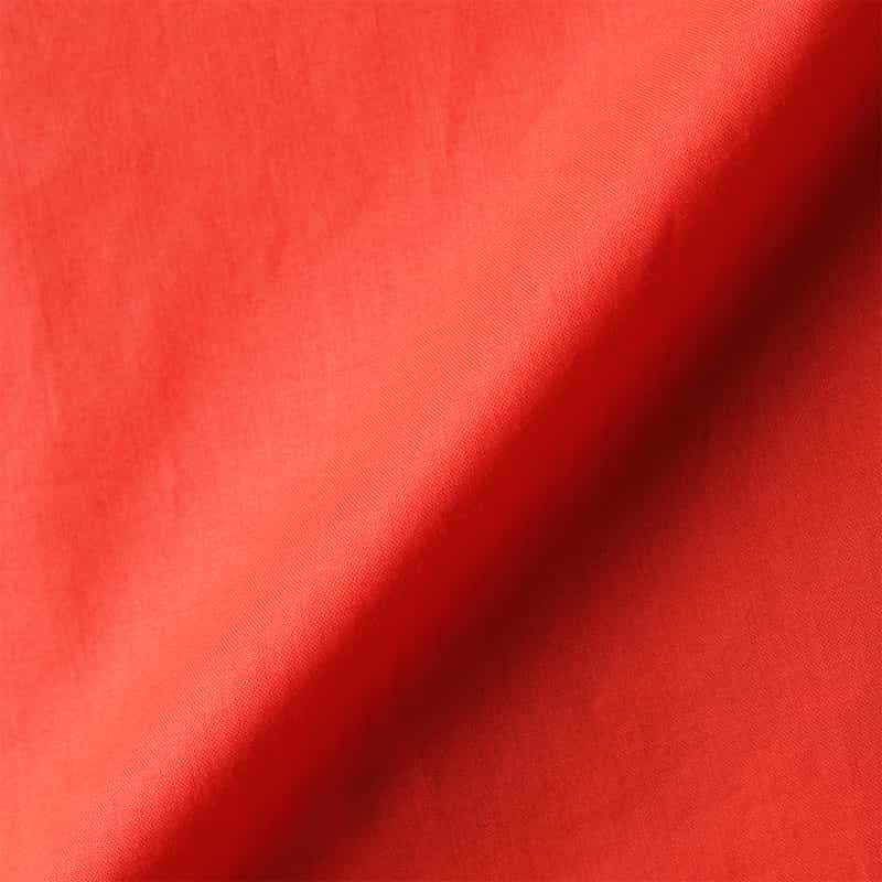 BARNEYS NEW YORK ウォッシャブル バックレースアップデザイン Aラインドレス ORANGE