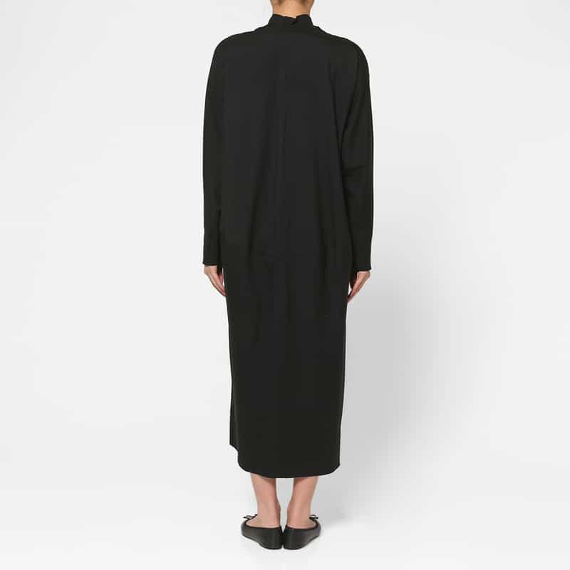 HARUNOBUMURATA HARUNOBUMURATA ＜ハルノブムラタ＞ バーニーズ　ニューヨーク限定ロングスリーブドレス BLACK