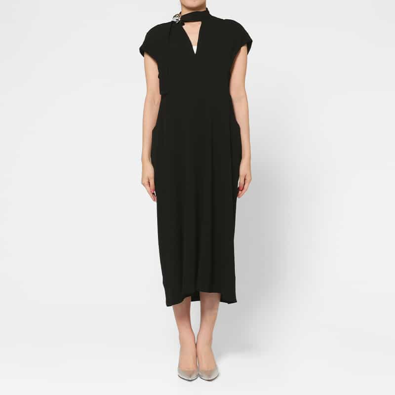 HARUNOBUMURATA HARUNOBUMURATA ＜ハルノブムラタ＞ バーニーズ　ニューヨーク限定ドレス BLACK