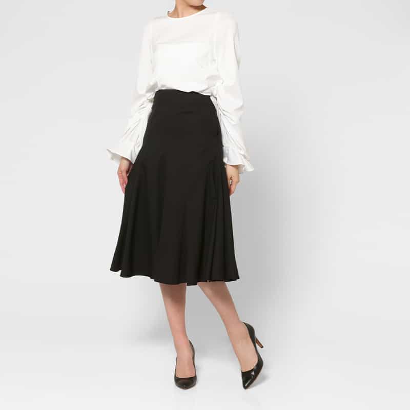 HARUNOBUMURATA HARUNOBUMURATA ＜ハルノブムラタ＞ バーニーズ　ニューヨーク限定スカート BLACK