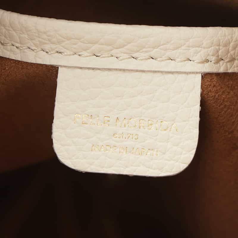 PELLE MORBIDA PELLE MORBIDA＜ペッレ モルビダ＞ ボディバッグ IVORY