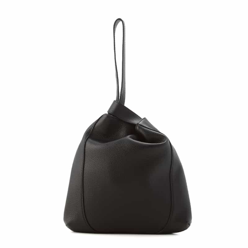 PELLE MORBIDA PELLE MORBIDA＜ペッレ モルビダ＞ ハンドルバッグ BLACK