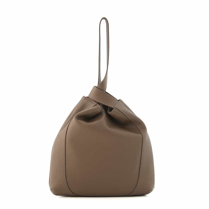 PELLE MORBIDA PELLE MORBIDA＜ペッレ モルビダ＞ ハンドルバッグ GREIGE