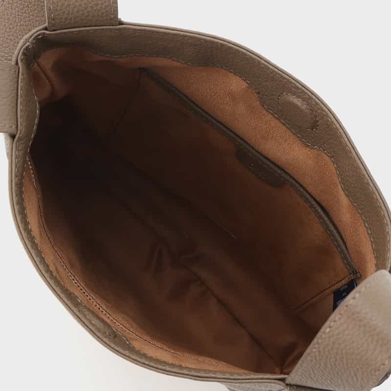 PELLE MORBIDA PELLE MORBIDA＜ペッレ モルビダ＞ ハンドルバッグ GREIGE