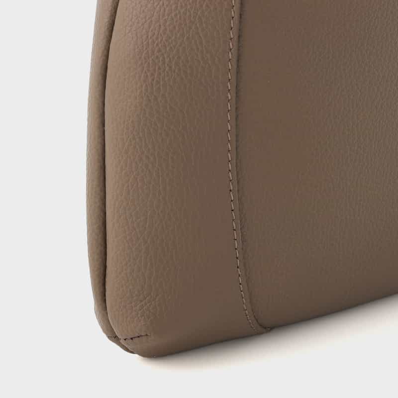 PELLE MORBIDA PELLE MORBIDA＜ペッレ モルビダ＞ ハンドルバッグ GREIGE