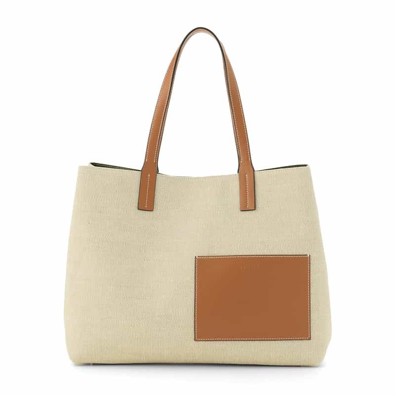 BIAGINI BIAGINI＜ビアジーニ＞ キャンバストートバッグ BROWN
