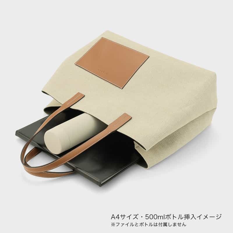 BIAGINI BIAGINI＜ビアジーニ＞ キャンバストートバッグ BROWN