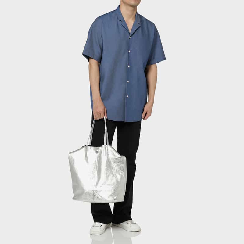 MORPHEE MORPHEE＜モルフェ＞ 3WAYトートバッグ（L） SILVER