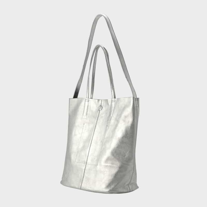 MORPHEE MORPHEE＜モルフェ＞ 3WAYトートバッグ（L） SILVER