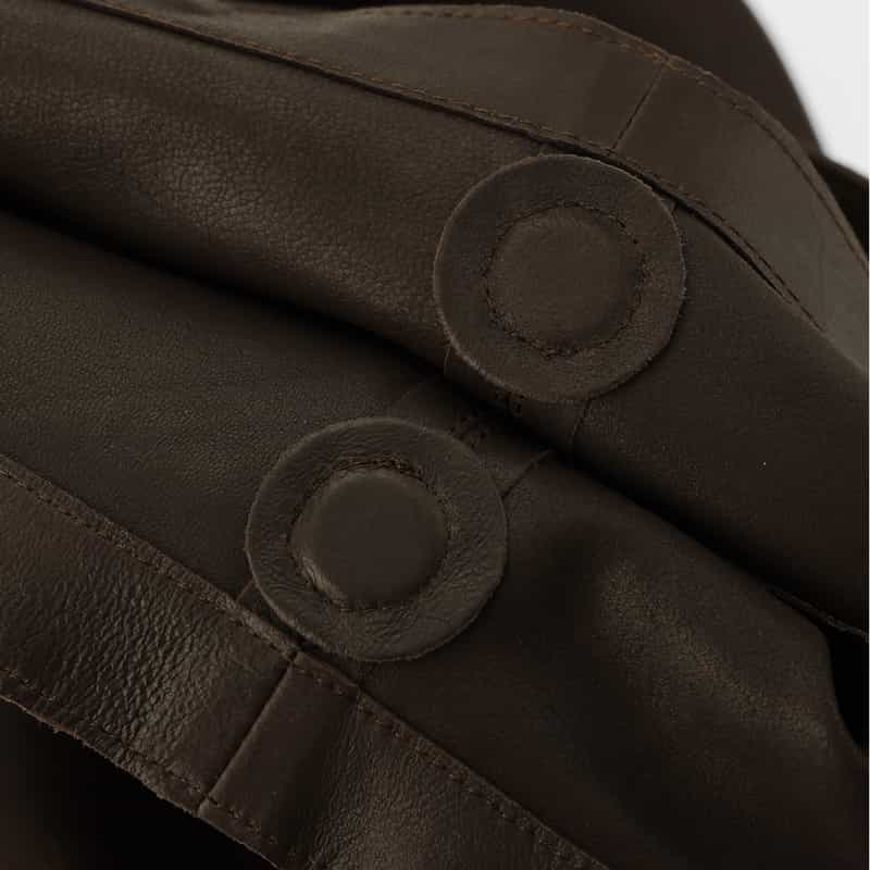 MORPHEE MORPHEE＜モルフェ＞ メッセンジャーバッグ DARK BROWN