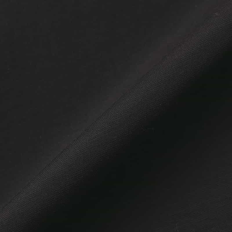 BARNEYS NEW YORK タックスリーブ シアー素材ジップアップブルゾン BLACK