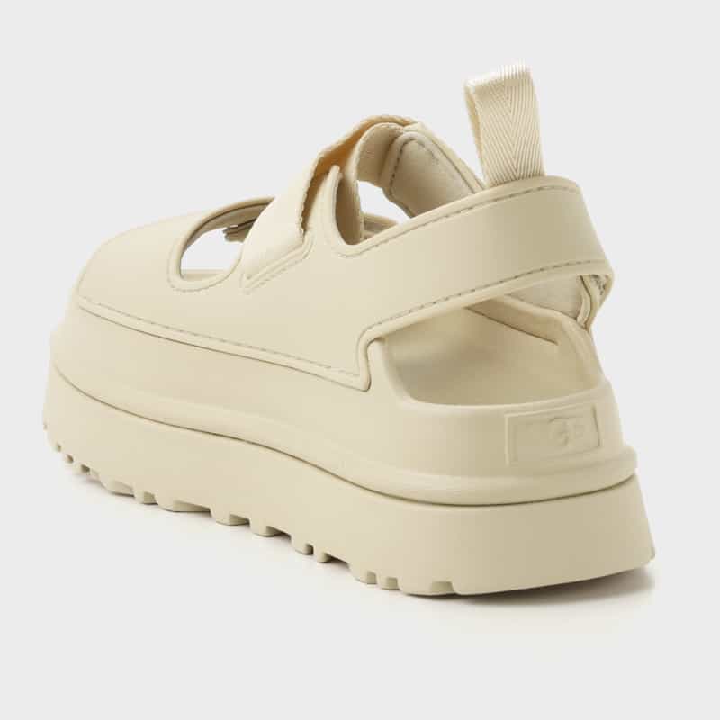 UGG(R) UGG(R) ＜アグ＞ プラットフォームサンダル “GOLDENGLOW“ BEIGE