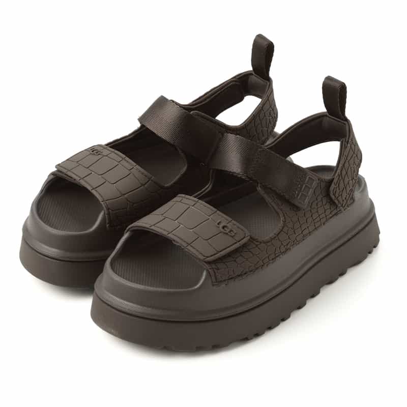 UGG(R) ＜アグ＞ プラットフォームサンダル “GOLDENGLOW“