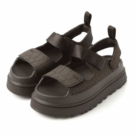 UGG(R) ＜アグ＞ プラットフォームサンダル “GOLDENGLOW“