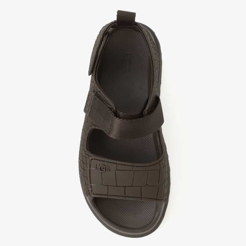 UGG(R) UGG(R) ＜アグ＞ プラットフォームサンダル “GOLDENGLOW“ DARK GRAY