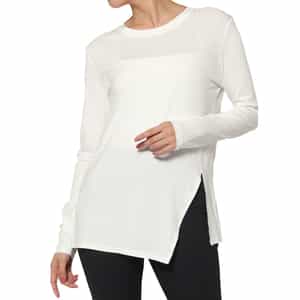 NYLORA＜ナイロラ＞ シアー素材ロングスリーブカットソー