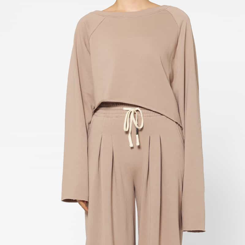 NYLORA NYLORA＜ナイロラ＞ スウェットプルオーバー BEIGE