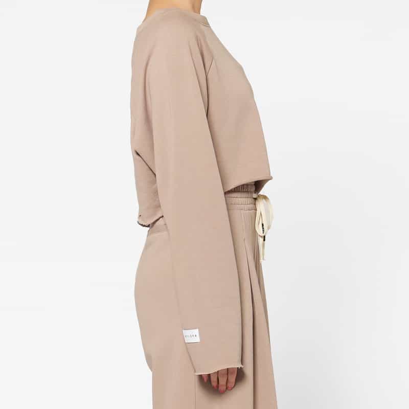 NYLORA NYLORA＜ナイロラ＞ スウェットプルオーバー BEIGE