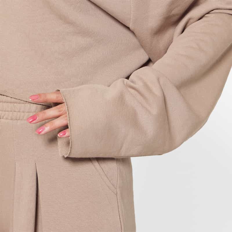 NYLORA NYLORA＜ナイロラ＞ スウェットプルオーバー BEIGE