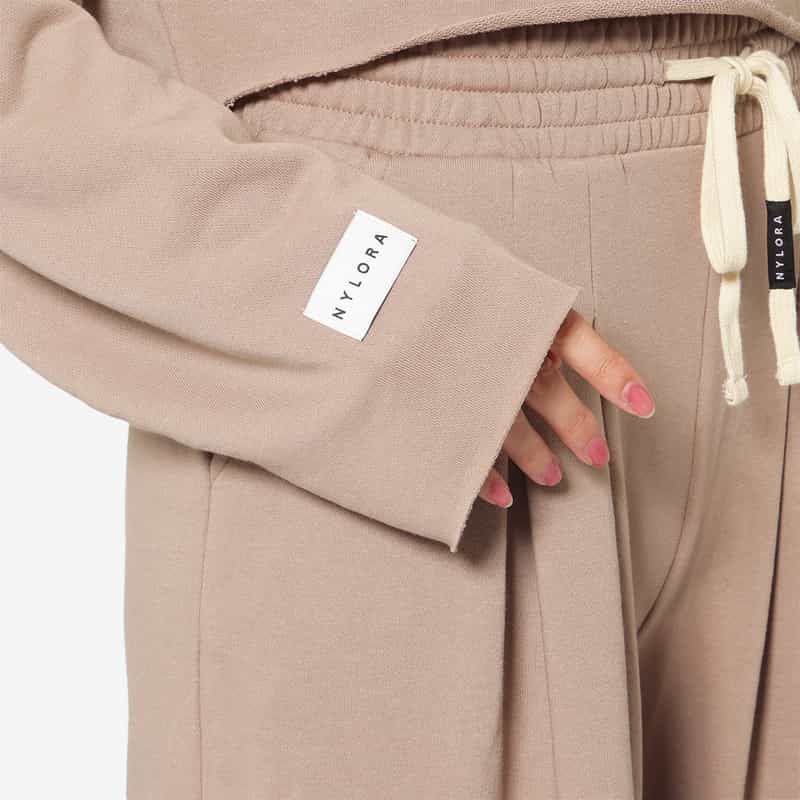 NYLORA NYLORA＜ナイロラ＞ スウェットプルオーバー BEIGE