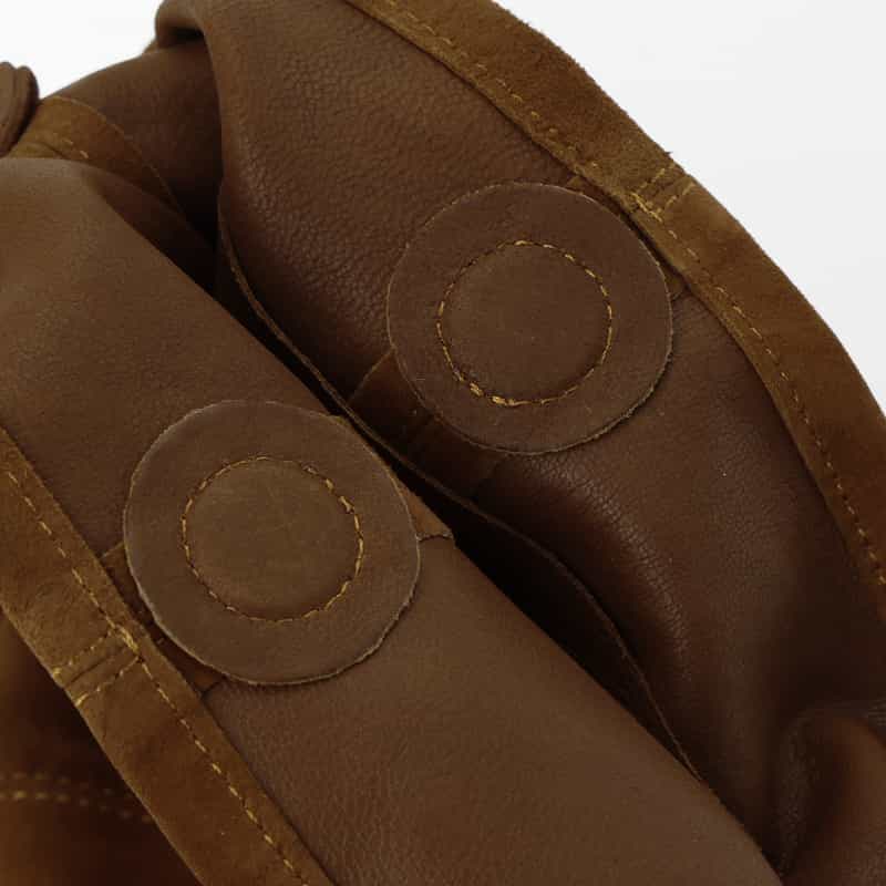 MORPHEE MORPHEE＜モルフェ＞ スエード素材ワンショルダーバッグ（S） BROWN
