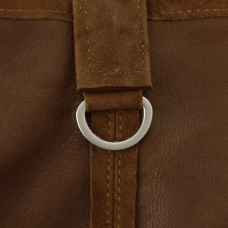 MORPHEE MORPHEE＜モルフェ＞ スエード素材ワンショルダーバッグ（S） BROWN