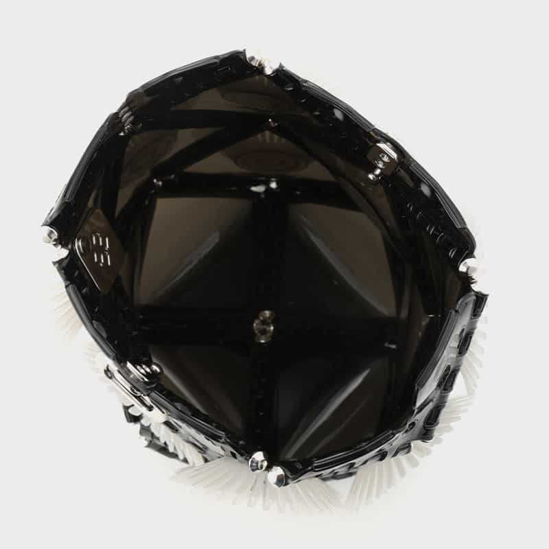 52 BY HIKARUMATSUMURA 52 BY HIKARUMATSUMURA＜ゴジュウニ バイ ヒカルマツムラ＞ バーニーズ　ニューヨーク限定バケットバッグ "SABOTEN" BLACK