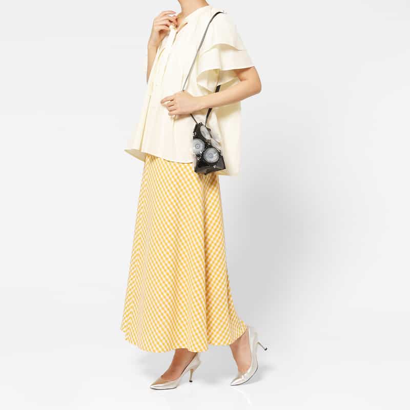 52 BY HIKARUMATSUMURA 52 BY HIKARUMATSUMURA＜ゴジュウニ バイ ヒカルマツムラ＞ バーニーズ　ニューヨーク限定バケットバッグ "SABOTEN" BLACK