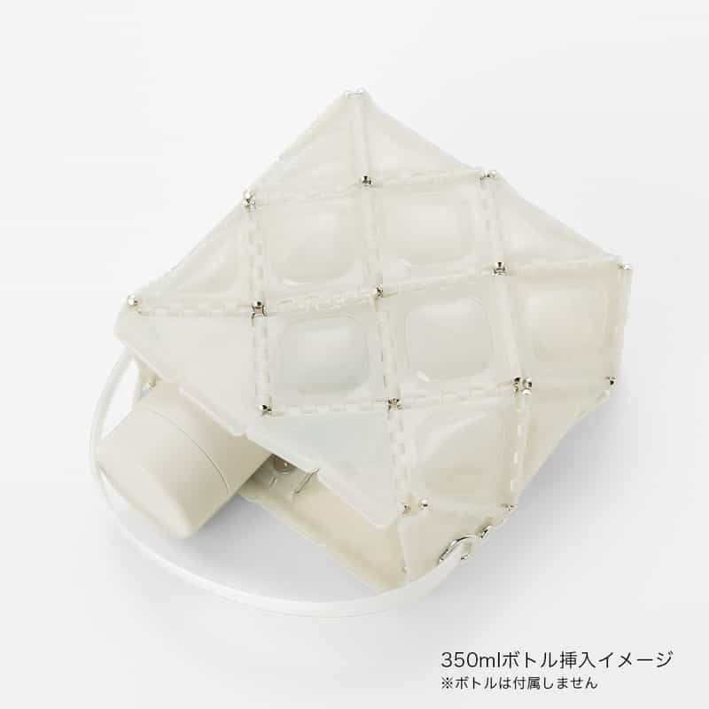 52 BY HIKARUMATSUMURA 52 BY HIKARUMATSUMURA＜ゴジュウニ バイ ヒカルマツムラ＞ ハンドバッグ"BOAT" WHITE