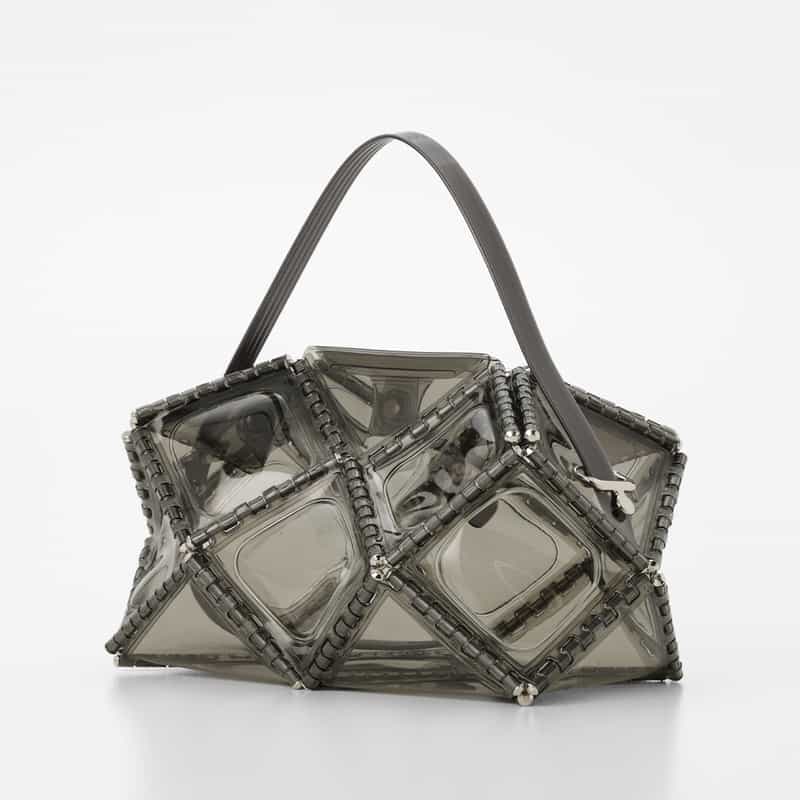 52 BY HIKARUMATSUMURA 52 BY HIKARUMATSUMURA＜ゴジュウニ バイ ヒカルマツムラ＞ ハンドバッグ "CANDY M" GRAY