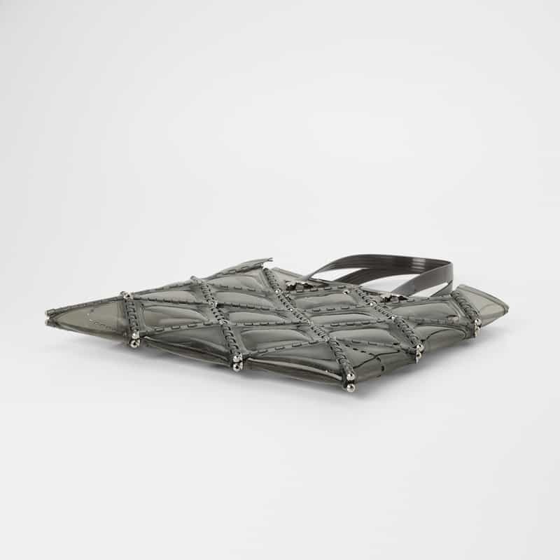 52 BY HIKARUMATSUMURA 52 BY HIKARUMATSUMURA＜ゴジュウニ バイ ヒカルマツムラ＞ トートバッグ "FLAT TOTE" GRAY