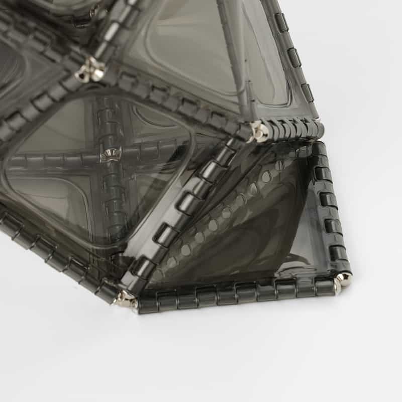 52 BY HIKARUMATSUMURA 52 BY HIKARUMATSUMURA＜ゴジュウニ バイ ヒカルマツムラ＞ トートバッグ "FLAT TOTE" GRAY