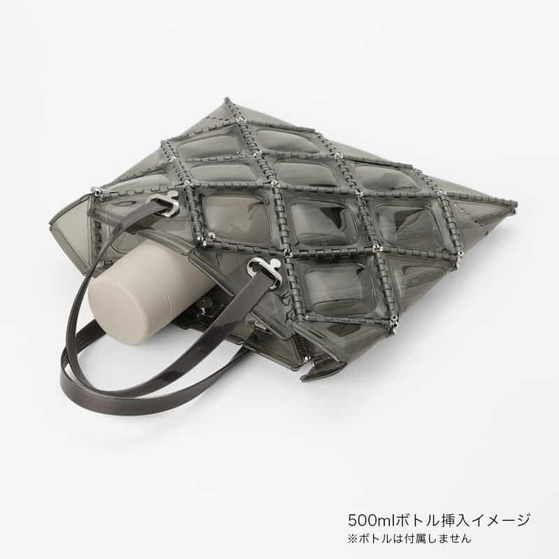 52 BY HIKARUMATSUMURA 52 BY HIKARUMATSUMURA＜ゴジュウニ バイ ヒカルマツムラ＞ トートバッグ "FLAT TOTE" GRAY
