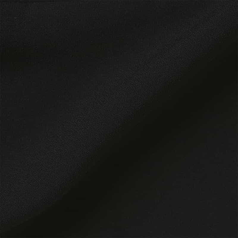 BARNEYS NEW YORK ゴールドボタンデザイン ショルダーロングドレス BLACK