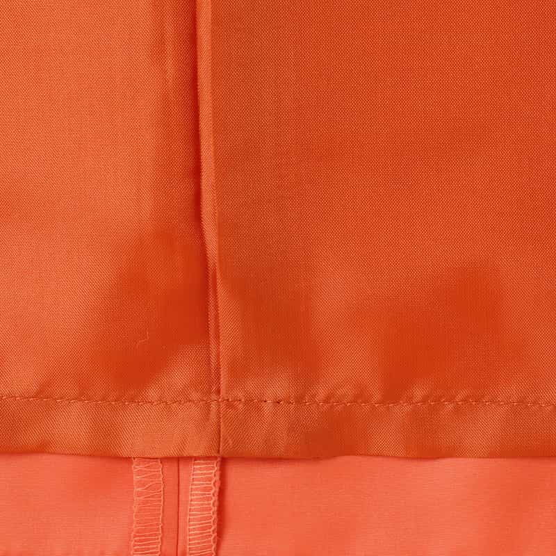 BARNEYS NEW YORK バイカラー タフタ素材オフショルダードレス ORANGE