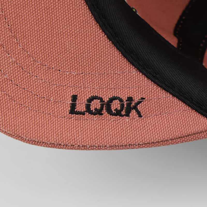 LQQK STUDIO LQQK STUDIO＜ルックスタジオ＞ 刺繍入りキャップ MULTI COLOR