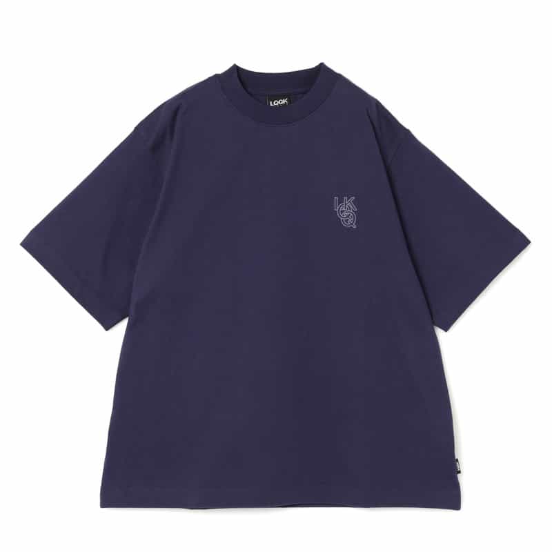 LQQK STUDIO＜ルックスタジオ＞ ロゴ入りプリントTシャツ