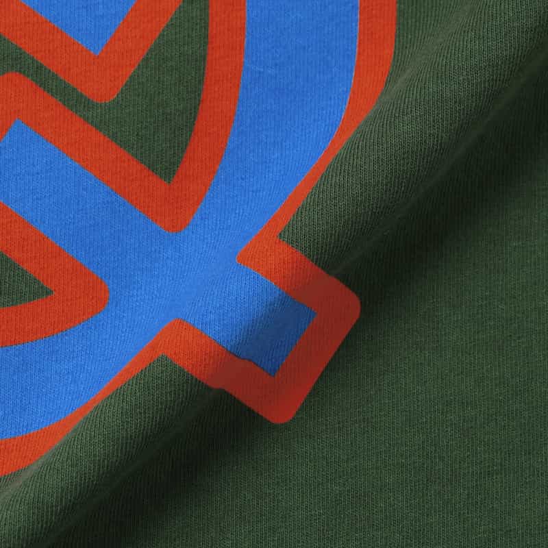 LQQK STUDIO LQQK STUDIO＜ルックスタジオ＞ グラフィックTシャツ GREEN