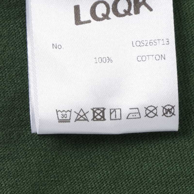 LQQK STUDIO LQQK STUDIO＜ルックスタジオ＞ グラフィックTシャツ GREEN