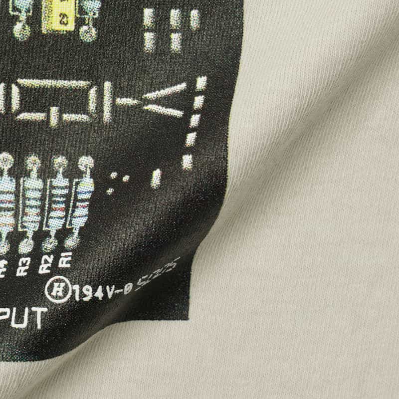 LQQK STUDIO LQQK STUDIO＜ルックスタジオ＞ グラフィックTシャツ GRAY