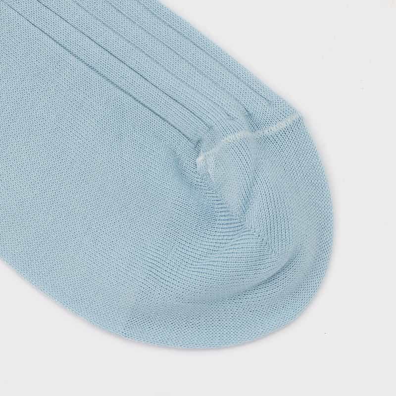 CASIANO CASIANO＜カジアーノ＞ リブソックス LIGHT BLUE
