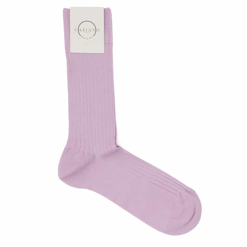 CASIANO CASIANO＜カジアーノ＞ リブソックス PURPLE