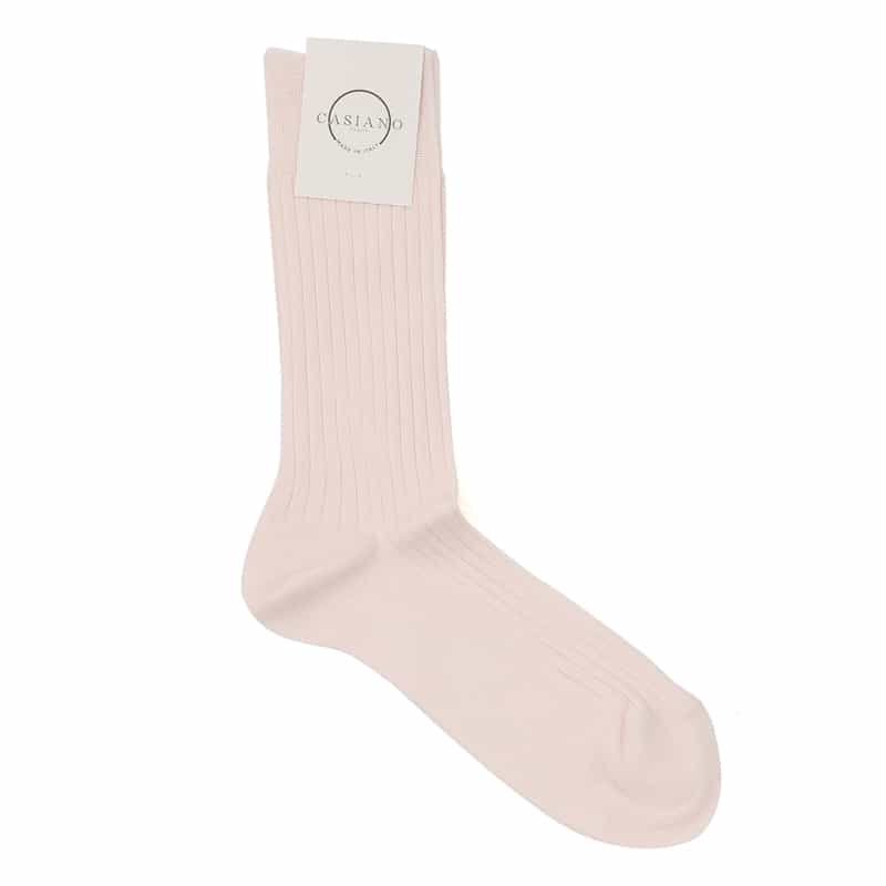 CASIANO CASIANO＜カジアーノ＞ リブソックス PINK