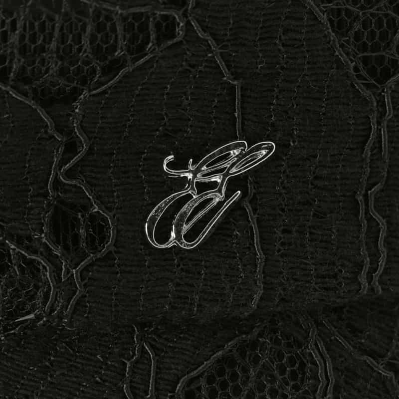 ENTWURFEIN ENTWURFEIN ＜エントワフェイン＞ レース素材バケットハット BLACK