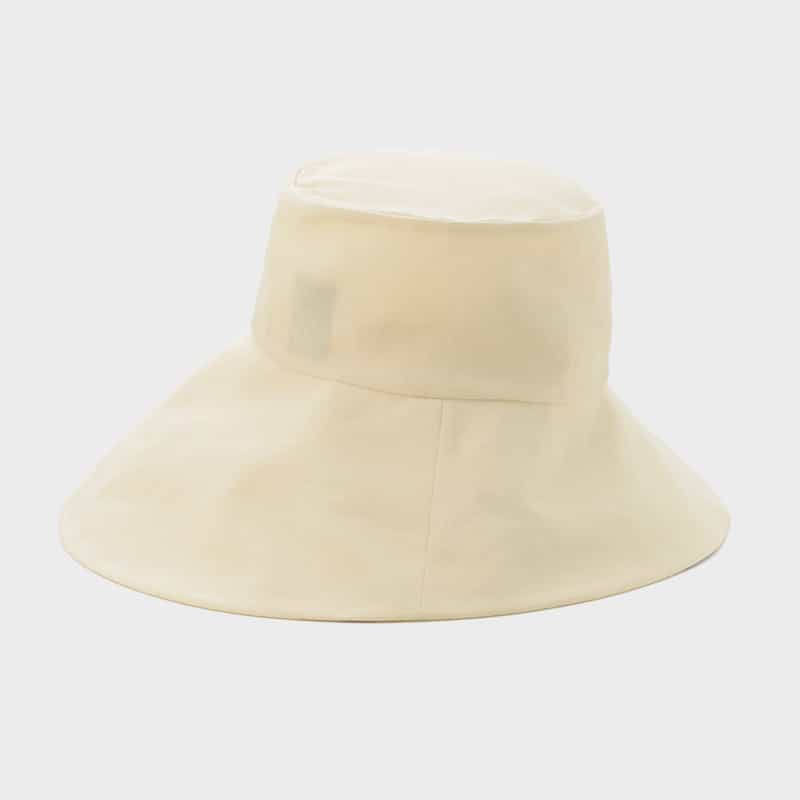 ENTWURFEIN ENTWURFEIN ＜エントワフェイン＞ ワイドブリムハット WHITE