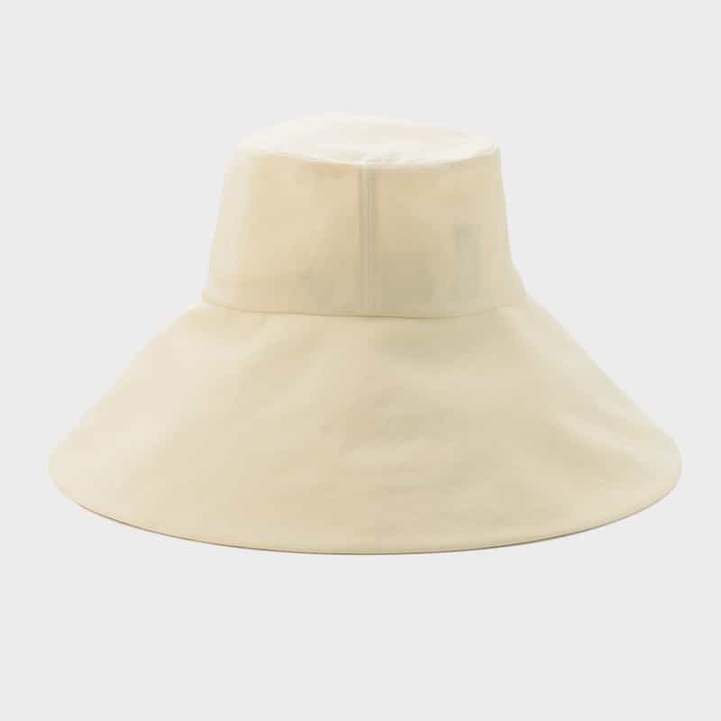 ENTWURFEIN ENTWURFEIN ＜エントワフェイン＞ ワイドブリムハット WHITE