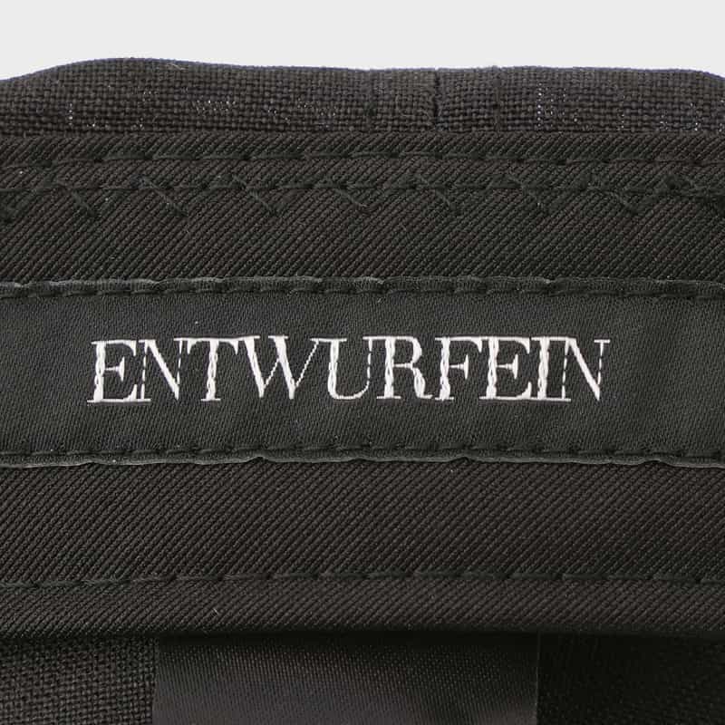 ENTWURFEIN ENTWURFEIN ＜エントワフェイン＞ キャップ BLACK