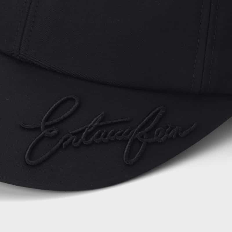 ENTWURFEIN ENTWURFEIN ＜エントワフェイン＞ エンブロイダリーロゴキャップ NAVY