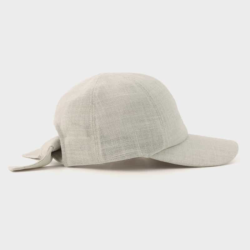 ENTWURFEIN ENTWURFEIN ＜エントワフェイン＞ バーニーズ　ニューヨーク限定リボンキャップ LIGHT GRAY