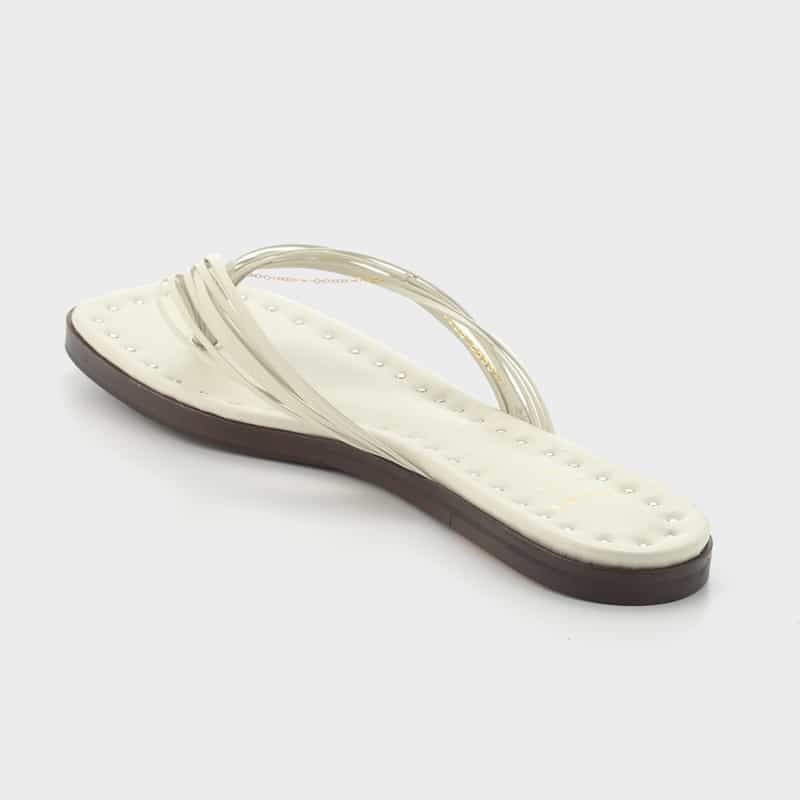 SACAI SACAI＜サカイ＞ レザーサンダル WHITE